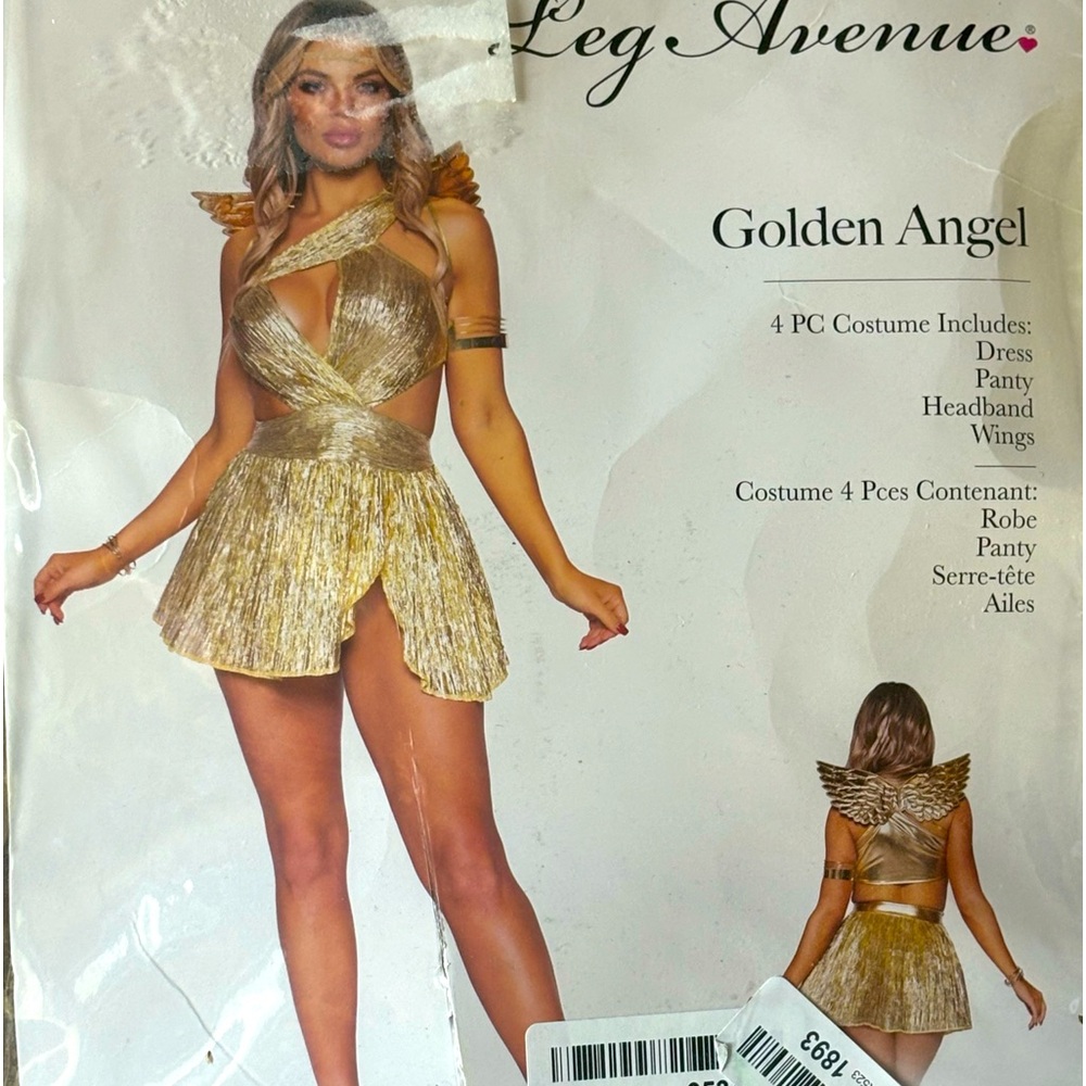 NWT Golden Angel costume